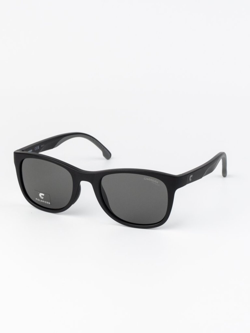 Carrera Women Sunglasses Matte Black Polarized Square CARRERA 8054/S 0003/M9